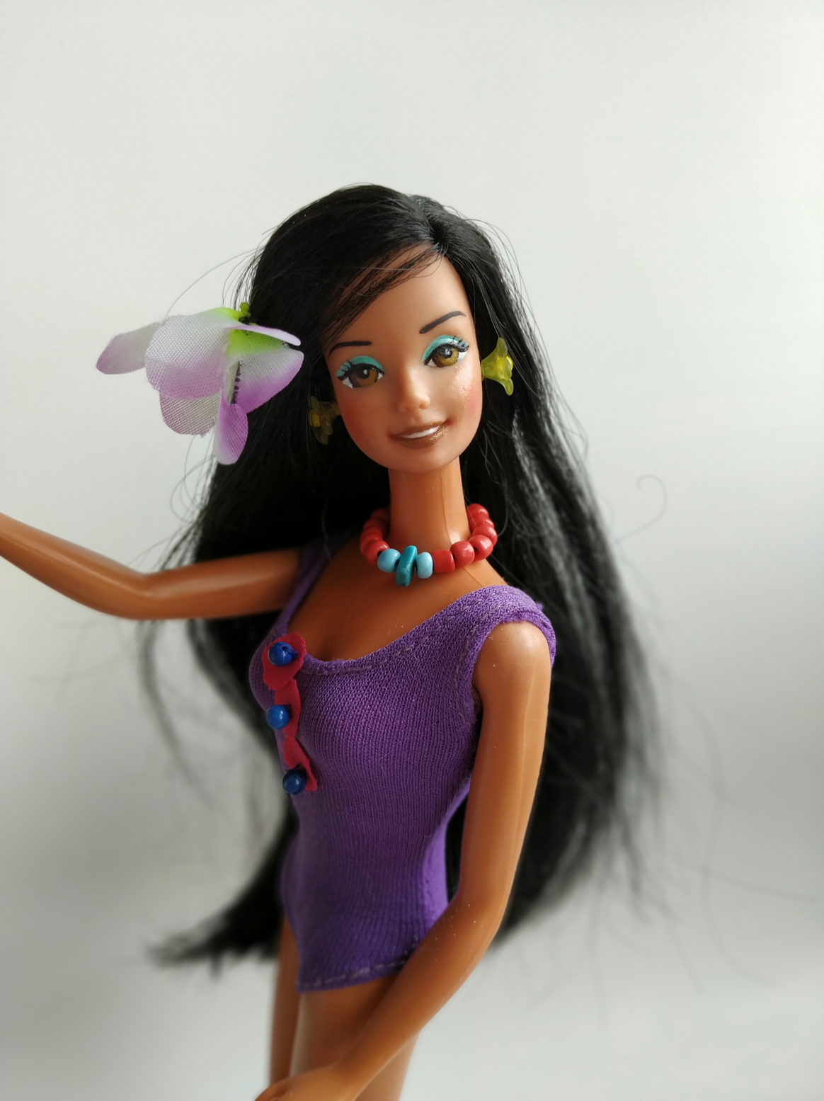 Barbie OOAK Hawaiiana da Il Progetto Libellula di Persephone